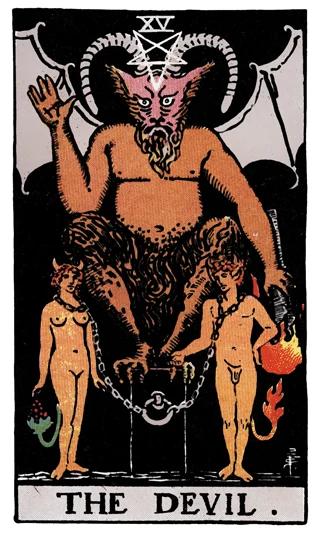 The Devil tarot card